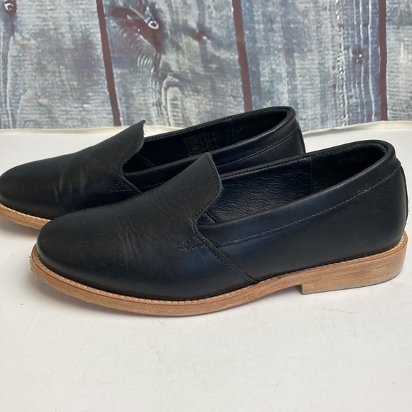 Patina Portland Leather Goods Genuine Leather Rounded Toe Loafer 6.5 Preppy - Picture 9 of 16